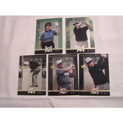 2003 Upper Deck MAJOR CHAMPIONS SET of 42 Cards