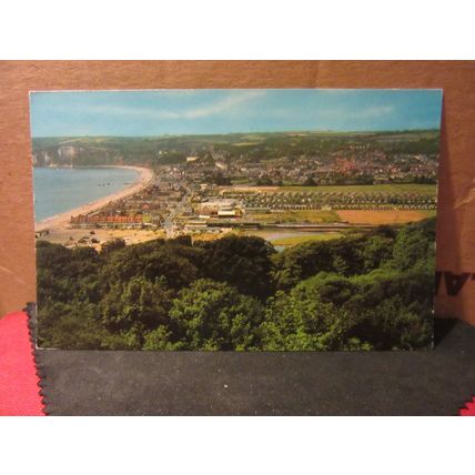 SEATON, FROM HAVEN CLIFF, DEVON used 1973 postcard =