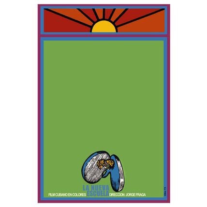 Movie Poster 4 film LA NUEVA ESCUELA.Seed.Sunrise.Room home art decor design