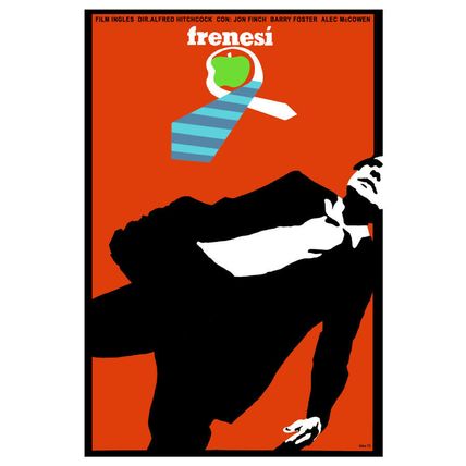 Movie Poster 4 film Frenesi.Hitchcock Frenzi.Room house home art decor design