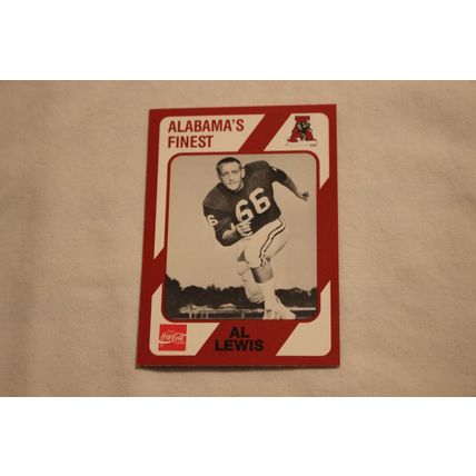 Al Lewis 1989 Collegiate Collection Alabama's Finest NO. 309