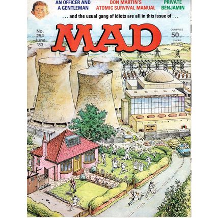 MAD MAGAZINE NO. 254 U.K. EDITION