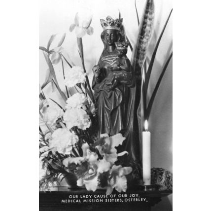 Medical Mission Sisters Osterley Virgin Mary Middlesex Real Photo Postcard