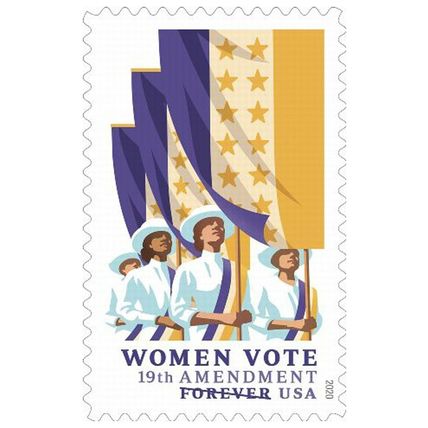 19th Amendment Women Vote Sheet of 20 Current Rate Postage Stamps Scott 5523