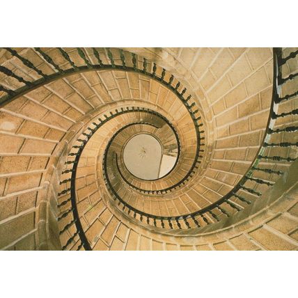 Museo De Pobo Galego Dedicated Galician History Santiago Spain Staircase Postcar
