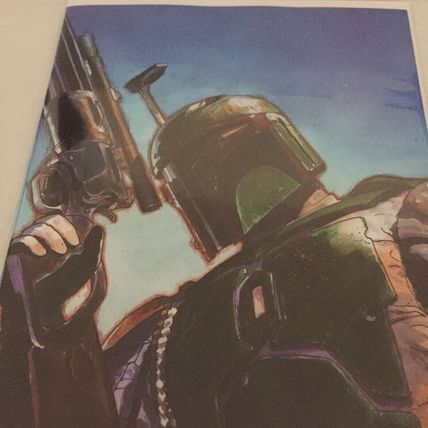 2021 Marvel Star Wars War of the Bounty Hunters Virgin Variant #5 Boba Fett Gera