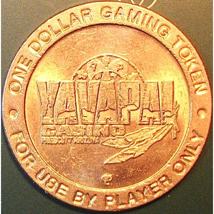 Buckey's. $1 Casino Token. Prescott, AZ. P39.