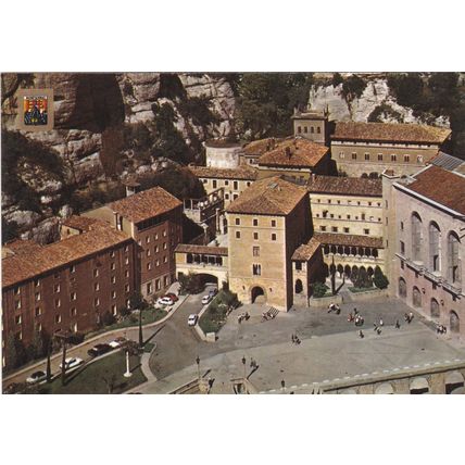 Montserrat Les Places Santuari Spain Postcard unused VGC