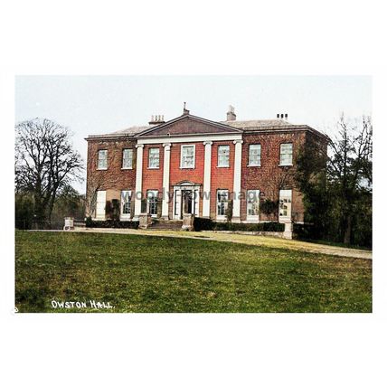 ptc1931 - Yorks. - Early Owston Hall, now a Hotel for keen Golfers - print 6x4