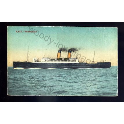 LS2878 - Canadian Pacific Liner - Minnedosa - postcard