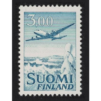 Finland Douglas DC-6 Aircraft 3 Mk 13 lines 1974 MNH SG#679 MI#579y II