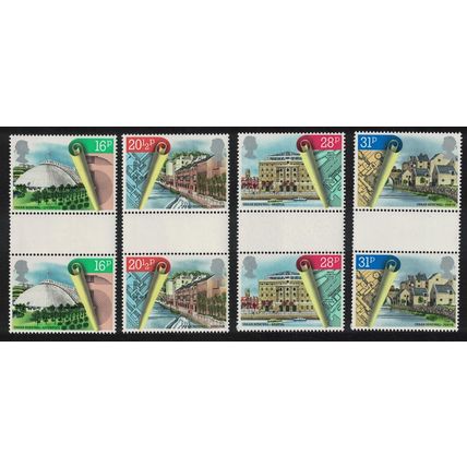 Great Britain Urban Renewal 4v Gutter Pairs 1984 MNH SG#1245-1248 Sc#1049-1052