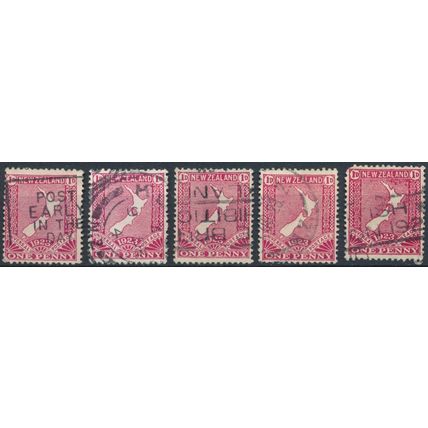 Restoration of Penny Postage - New Zealand 1923 - F H