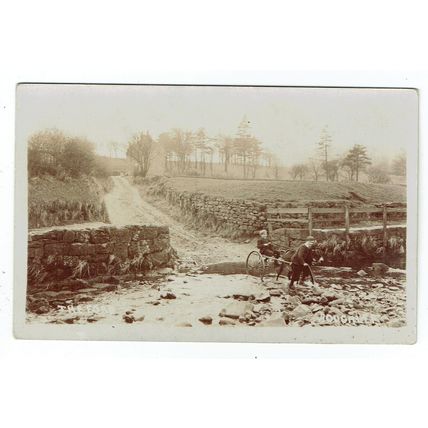 Lancashire postcard Roughlea