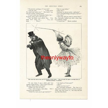 A Fairy Inspires Christmas Spirit (2), Art, Book Illustration (Print), 1902/3