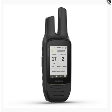 Garmin Rino 750t Two-Way Radio Navigator with Topo Mapping with Power Bank
