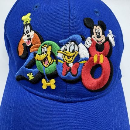 Disney Parks Minnie Mouse Youth Hat Coral Pink Heart Cap Adjustable Kids Girls