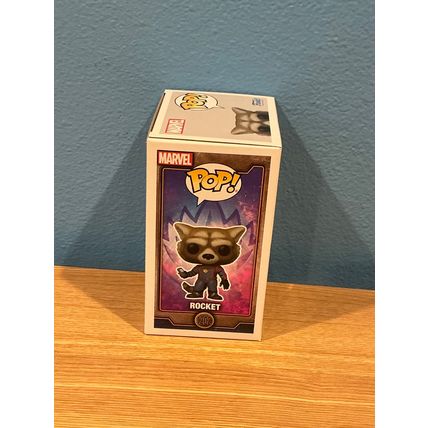 Funko Pop! Rocket #1202 Facsimile Laser Autographed Figure (Box & Protector)