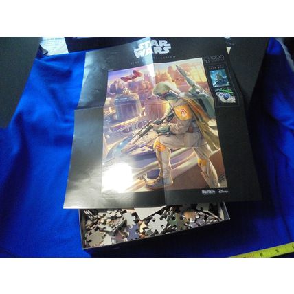 STAR WARS BOBA FETT 1000 Piece PUZZLE!! Buffalo Games!! $20.00 Shipped!! For the