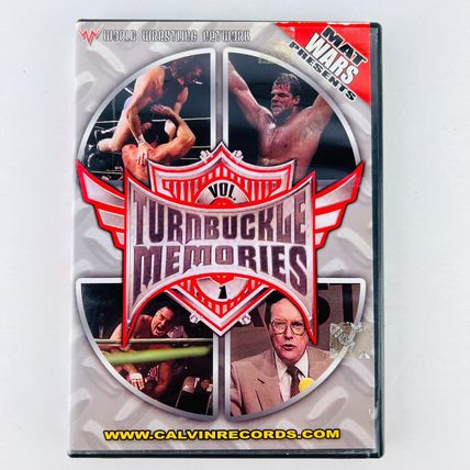 Mat Wars Presents Turnbuckle Memories Vol 1 DVD Dusty Rhodes Ric Flair Lex Luger