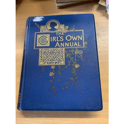 1893-94 "THE GIRL'S OWN ANNUAL" VOL 15 ILLUSTRATED 2.1kg HARDBACK BOOK (EV3)
