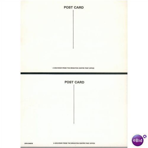 GB Postcard - Souviner - Brighton Centre Post Office x2