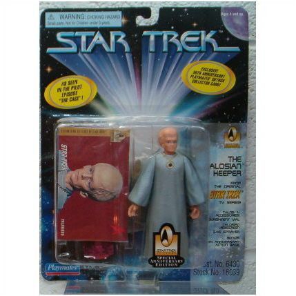 STAR TREK : THE TALOSIAN KEEPER action figure