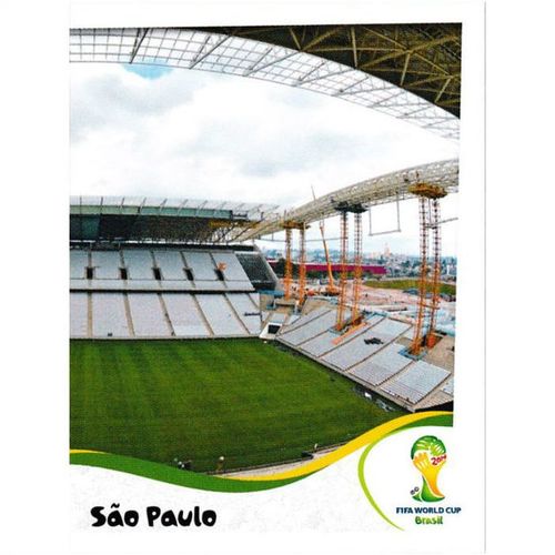 2014 Panini World Cup Soccer Stickers - #31 Stadium São Paulo/2