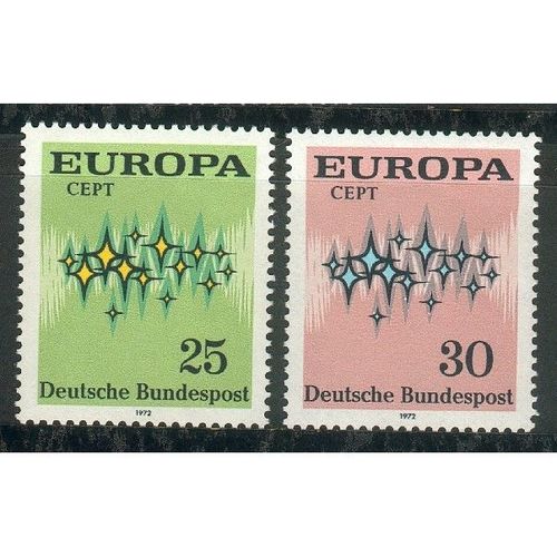 Germany 1972 - SG1618-19 - Europa - "Communications" (unused)