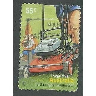 AUS 2009 55c (S/A) 'INVENTIVE AUSTRALIA - LAWNMOWER ' FINE USED (EBID35-907)