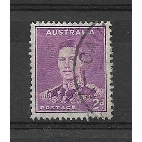 Australia.SG185 2d King George VI (Bright Purple).Fine Used.May19a