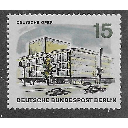 BERLIN - 1965 U/M 15pf 'NEW BERLIN - OPERA HOUSE' (EBID63-256)