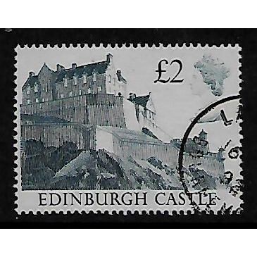 GREAT BRITAIN 1988 £2 INDIGO EDINBURGH CASTLE SG 1412 FINE USED