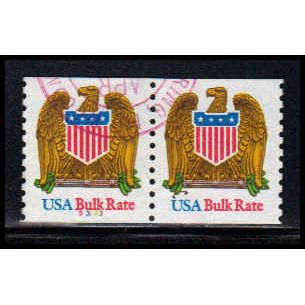 Used 2603v 10c Eagle Very Fine CNP Left 33333 Egg PA1424