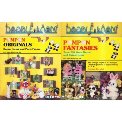 Doodle -Loom Pompon Originals & Pompon Fantasies Pattern Book