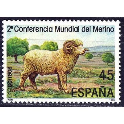 España. 1986. Mi # 2716. II World Merino Conference