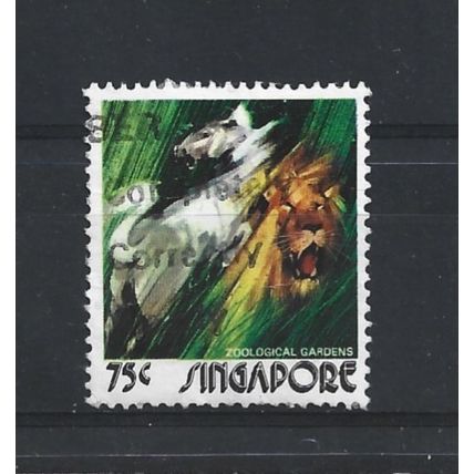 Singapore.SG228 75c Horse and Lion.Fine Used.Jun25
