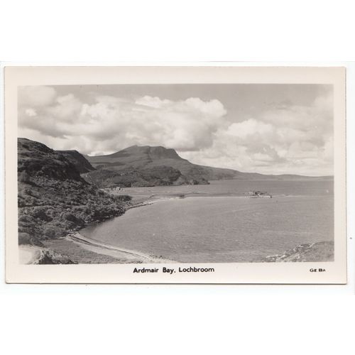 Ardmair Bay Loch Broom Ross-shire RP Plain Backed Postcard