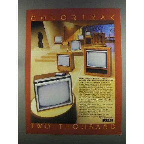 1982 RCA ColorTrak 2000 Television Ad