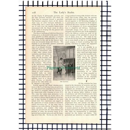 (6717) Queen Alexandra King's Royal Yacht Messrs Waring - c .1900 Article