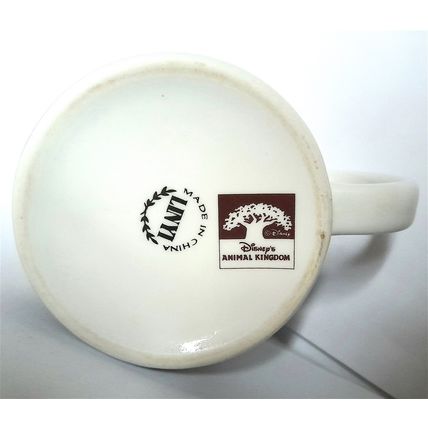 COFFEE MUG - ALAN * DISNEY's ANIMAL KINGDOM 10 x 12 x 8 cm diam CLEAN - RIM CHIP