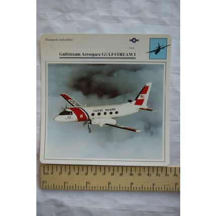 G. A. Gulfstream 1 - USA - Transport & Utility - Collectors Club Card