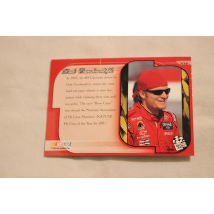 Dale Earnhardt's Car 2002 Press Pass Premium RED REFLECTORS NO.R36