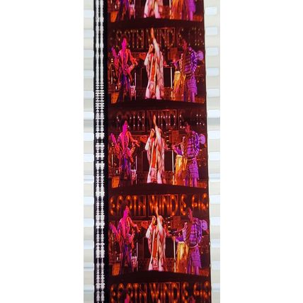 EARTH WIND & FIRE. Pk MTP - a021U. 1 STRIP OF 5 - 35MM FILM CELLS. A rare strip