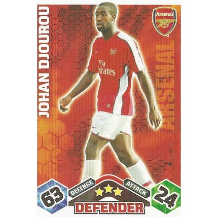 Match Attax 2009/10 Collection: Arsenal, Defender - Djourou