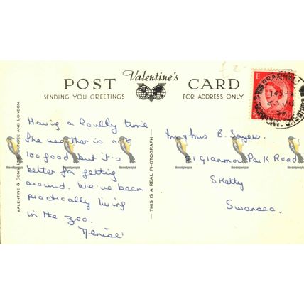 Bramall Hall, Bramhall, Cheshire, RP 29643 Valentine's Postcard, 1950s