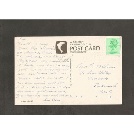 Postcard Dorset Shaftesbury High Street