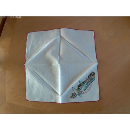 Vintage 1970's Holland Handkerchief