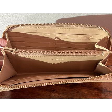 Vintage Classic Tan Patchwork Brooke Leather Coach Wallet