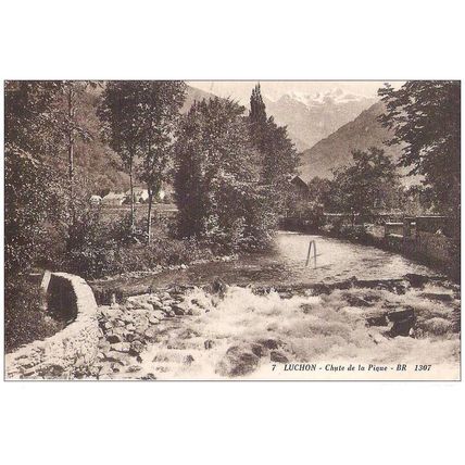 31 - Bagnères-de-Luchon - chute de la pique